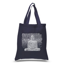 Load image into Gallery viewer, Zen Buddha - Small Word Art Tote Bag