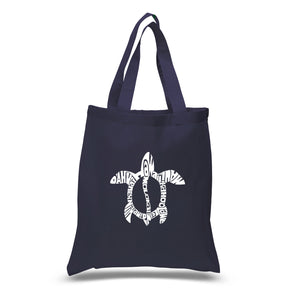 Honu Turtle Hawaiian Islands - Small Word Art Tote Bag