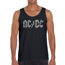 Load image into Gallery viewer, AC/DC - Men&#39;s Word Art Tank Top