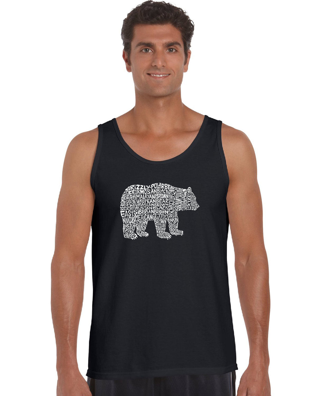 Bear Species - Men's Word Art Tank Top