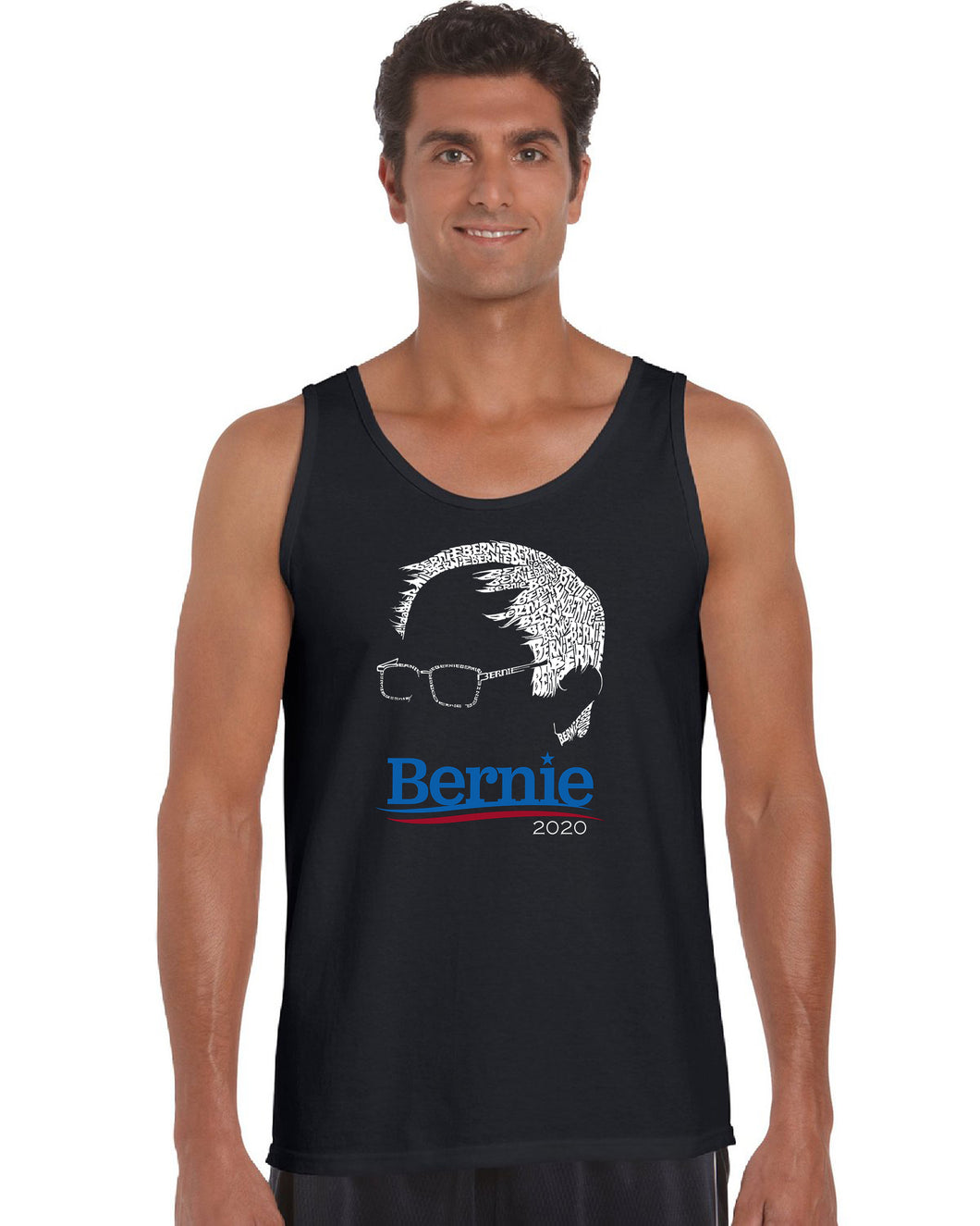 Bernie Sanders 2020 - Men's Word Art Tank Top