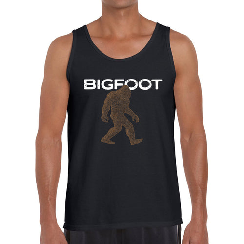 Bigfoot - Men's Word Art Tank Top