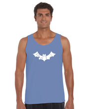 Load image into Gallery viewer, BAT BITE ME - Men&#39;s Word Art Tank Top