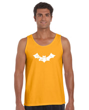 Load image into Gallery viewer, BAT BITE ME - Men&#39;s Word Art Tank Top