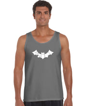 Load image into Gallery viewer, BAT BITE ME - Men&#39;s Word Art Tank Top