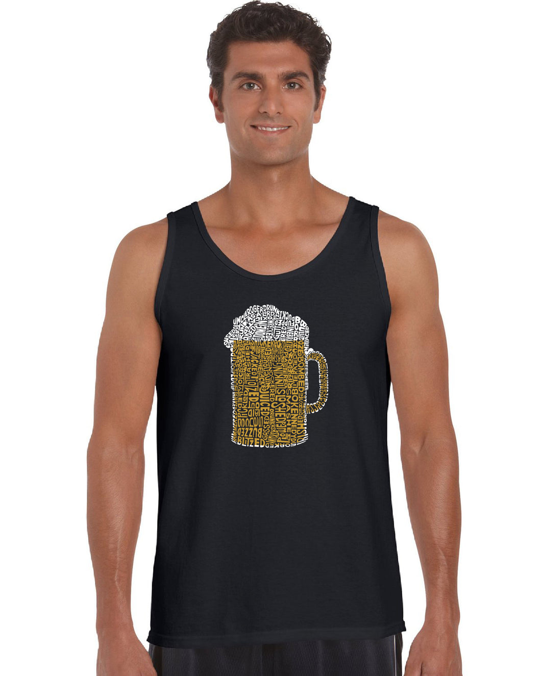 Slang Terms for Being Wasted - Men's Word Art Tank Top