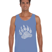 Load image into Gallery viewer, Types of Bears -  Men&#39;s Word Art Tank Top