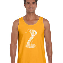 Load image into Gallery viewer, Types of Snakes -  Men&#39;s Word Art Tank Top