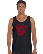 Load image into Gallery viewer, Crazy Little Thing Called Love - Men&#39;s Word Art Tank Top