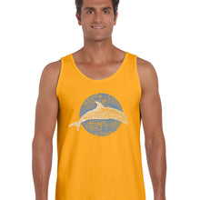 Load image into Gallery viewer, Species of Dolphin -  Men&#39;s Word Art Tank Top