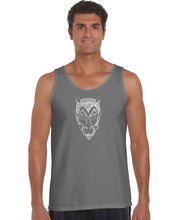 Load image into Gallery viewer, THE DEVIL&#39;S NAMES - Men&#39;s Word Art Tank Top