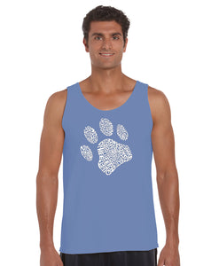 Dog Paw - Men's Word Art Tank Top