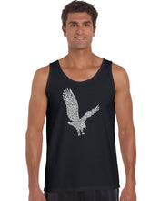 Load image into Gallery viewer, Eagle - Men&#39;s Word Art Tank Top