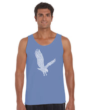 Load image into Gallery viewer, Eagle - Men&#39;s Word Art Tank Top