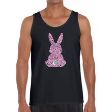 Load image into Gallery viewer, Easter Bunny  - Men&#39;s Word Art Tank Top