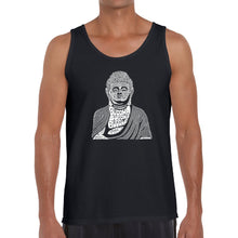 Load image into Gallery viewer, Buddha  - Men&#39;s Word Art Tank Top