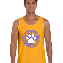 Load image into Gallery viewer, Gandhi&#39;s Quote on Animal Treatment -  Men&#39;s Word Art Tank Top