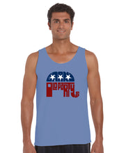 Load image into Gallery viewer, REPUBLICAN GRAND OLD PARTY - Men&#39;s Word Art Tank Top