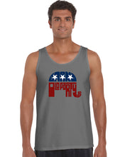 Load image into Gallery viewer, REPUBLICAN GRAND OLD PARTY - Men&#39;s Word Art Tank Top