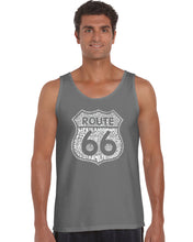Load image into Gallery viewer, Life is a Highway - Men&#39;s Word Art Tank Top
