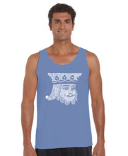 Load image into Gallery viewer, King of Spades - Men&#39;s Word Art Tank Top