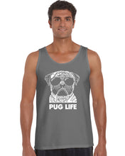 Load image into Gallery viewer, Pug Life - Men&#39;s Word Art Tank Top