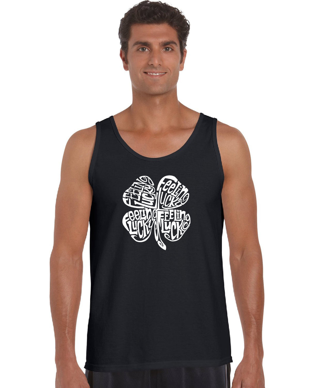 Feeling Lucky - Men's Word Art Tank Top