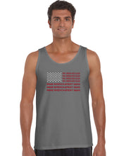 Load image into Gallery viewer, Maga Flag - Men&#39;s Word Art Tank Top