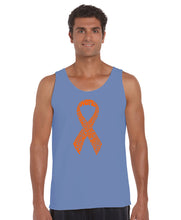 Load image into Gallery viewer, Ms Ribbon - Men&#39;s Word Art Tank Top