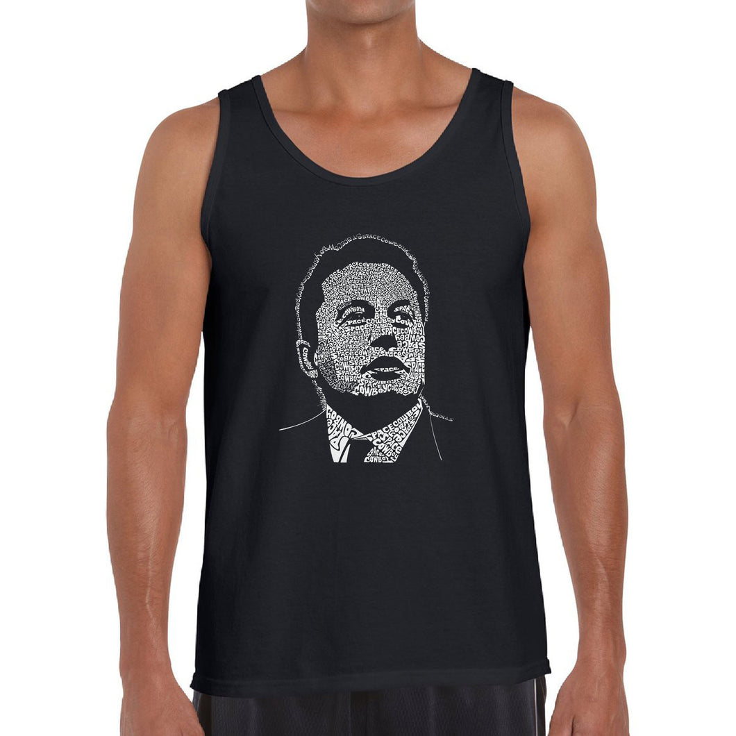 Elon Musk  - Men's Word Art Tank Top