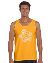 Load image into Gallery viewer, Mahalo - Men&#39;s Word Art Tank Top