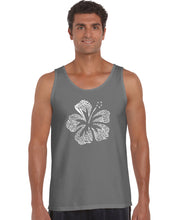 Load image into Gallery viewer, Mahalo - Men&#39;s Word Art Tank Top