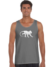 Load image into Gallery viewer, Monkey Business - Men&#39;s Word Art Tank Top