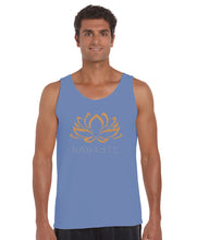 Load image into Gallery viewer, Namaste - Men&#39;s Word Art Tank Top