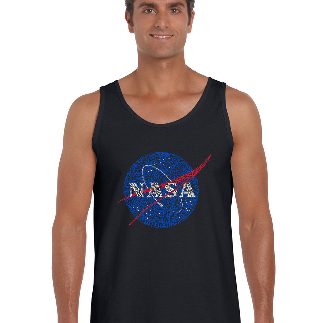 NASA's Most Notable Missions -  Men's Word Art Tank Top
