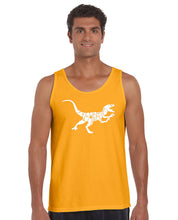 Load image into Gallery viewer, Velociraptor - Men&#39;s Word Art Tank Top