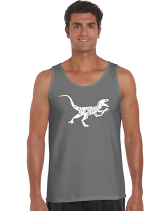 Velociraptor - Men's Word Art Tank Top