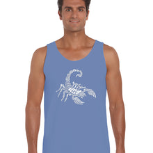 Load image into Gallery viewer, Types of Scorpions -  Men&#39;s Word Art Tank Top
