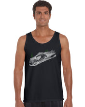 Load image into Gallery viewer, Ski - Men&#39;s Word Art Tank Top