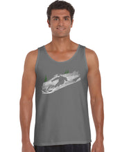 Load image into Gallery viewer, Ski - Men&#39;s Word Art Tank Top