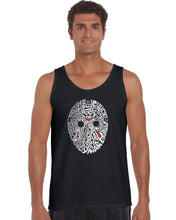 Load image into Gallery viewer, Slasher Movie Villians - Men&#39;s Word Art Tank Top