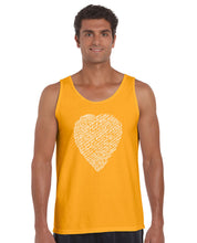 Load image into Gallery viewer, WILLIAM SHAKESPEARE&#39;S SONNET 18 - Men&#39;s Word Art Tank Top