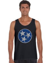 Load image into Gallery viewer, Tennessee Tristar - Men&#39;s Word Art Tank Top
