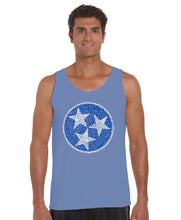 Load image into Gallery viewer, Tennessee Tristar - Men&#39;s Word Art Tank Top