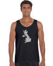 Load image into Gallery viewer, GOD SAVE THE QUEEN - Men&#39;s Word Art Tank Top