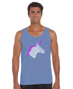 Unicorn - Men's Word Art Tank Top