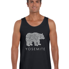 Load image into Gallery viewer, Yosemite Bear -  Men&#39;s Word Art Tank Top