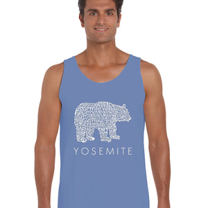 Yosemite Bear -  Men's Word Art Tank Top