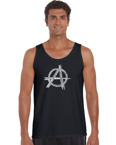 GREAT ALL TIME PUNK SONGS - Men's Word Art Tank Top