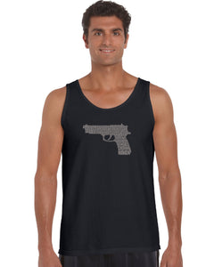 RIGHT TO BEAR ARMS - Men's Word Art Tank Top